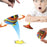 Children Toys Camouflage Bounce Rubber Popping Bowls Novelty Elastic Hip Hop Jumps Fidget Toys Outdoor Funny Sports Gifts For Kids