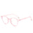 The New Anti-Blue Light Flat Glasses Fashion Round Flat Glasses Trend The Same Glasses