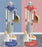 Kids Housework Tool Toys Plastic Cartoon Pretend Play Cleaning Broom Mop Brush Set Educational Toys For Children Gift