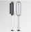 New 2 In 1 Hair Straightener Hot Comb Negative Ion Curling Tong Dual-purpose Electric Hair Brush