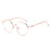 Retro metal glasses