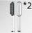 New 2 In 1 Hair Straightener Hot Comb Negative Ion Curling Tong Dual-purpose Electric Hair Brush