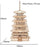 Robotime Five-storied Pagoda 3D Wooden Puzzle Toys For Children Kids Birthday Gift TGN02