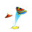 Children Toys Camouflage Bounce Rubber Popping Bowls Novelty Elastic Hip Hop Jumps Fidget Toys Outdoor Funny Sports Gifts For Kids