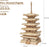 Robotime Five-storied Pagoda 3D Wooden Puzzle Toys For Children Kids Birthday Gift TGN02