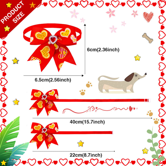 Pet Love Diamond Bow Tie Bow Tie Accessories